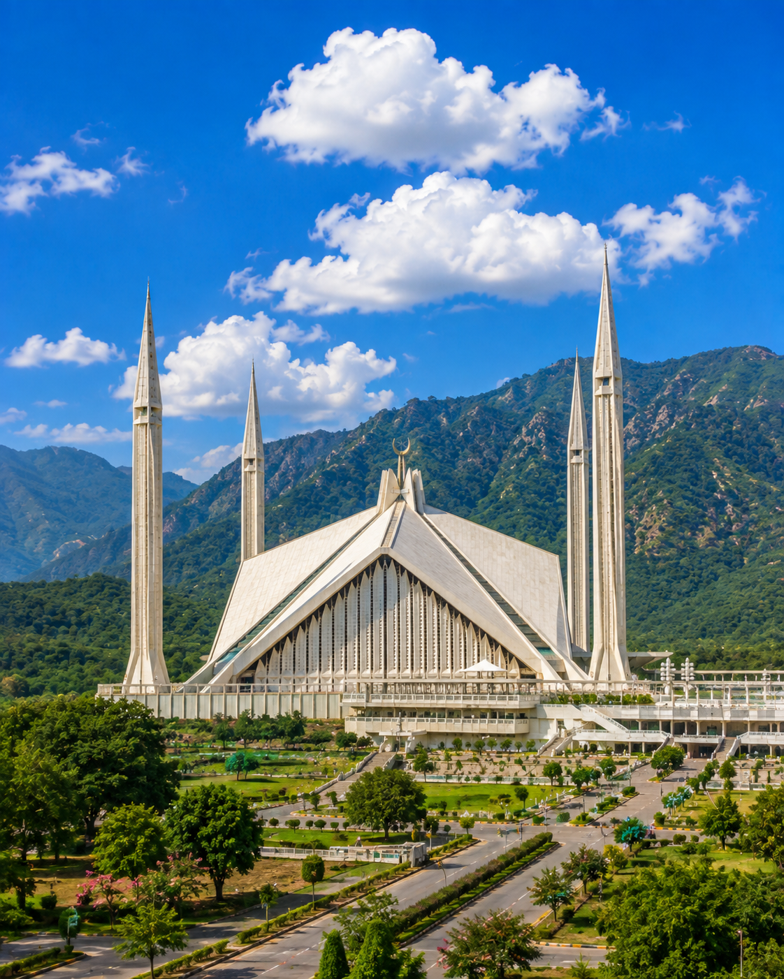 Faisal Mosque, Islamabad, Pakistan
